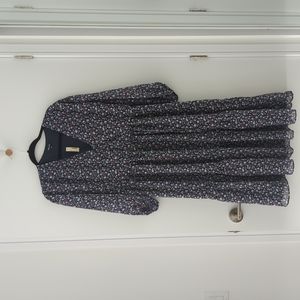 Madewell tiered floral dress